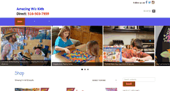 Desktop Screenshot of amazingwizkids.com